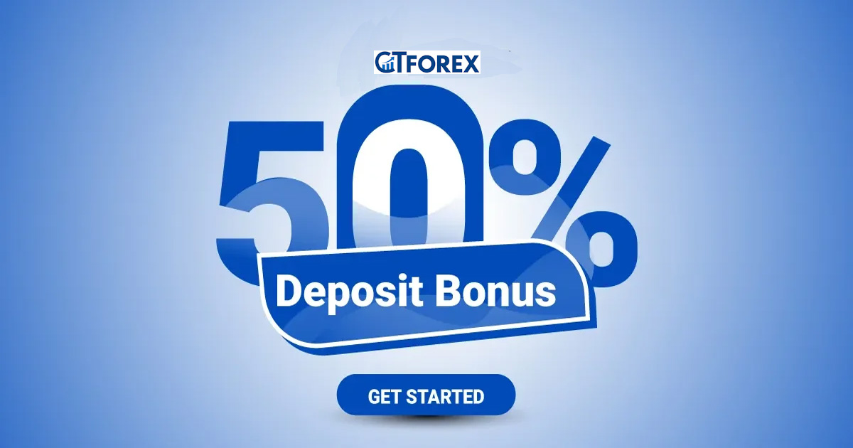 CTForex limited-time 50% Forex Deposit Bonus Offer