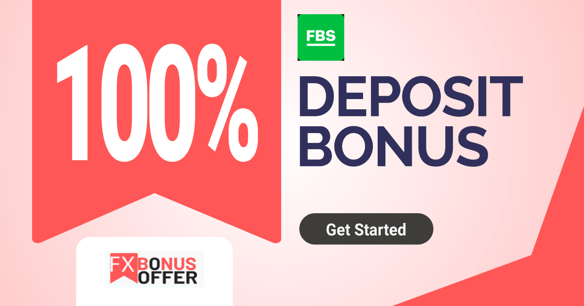FBS 100% Forex Deposit Trading bonus For You