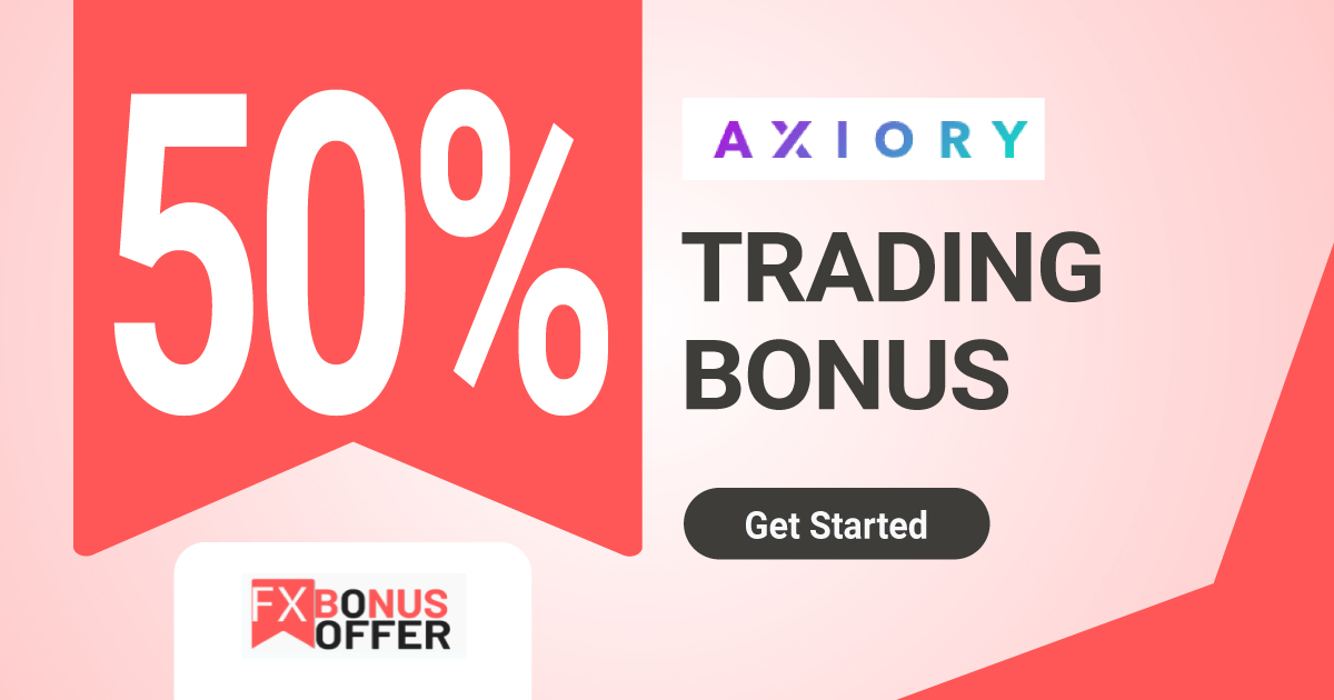 Axiory 50% Free Forex Deposit Bonus 2022