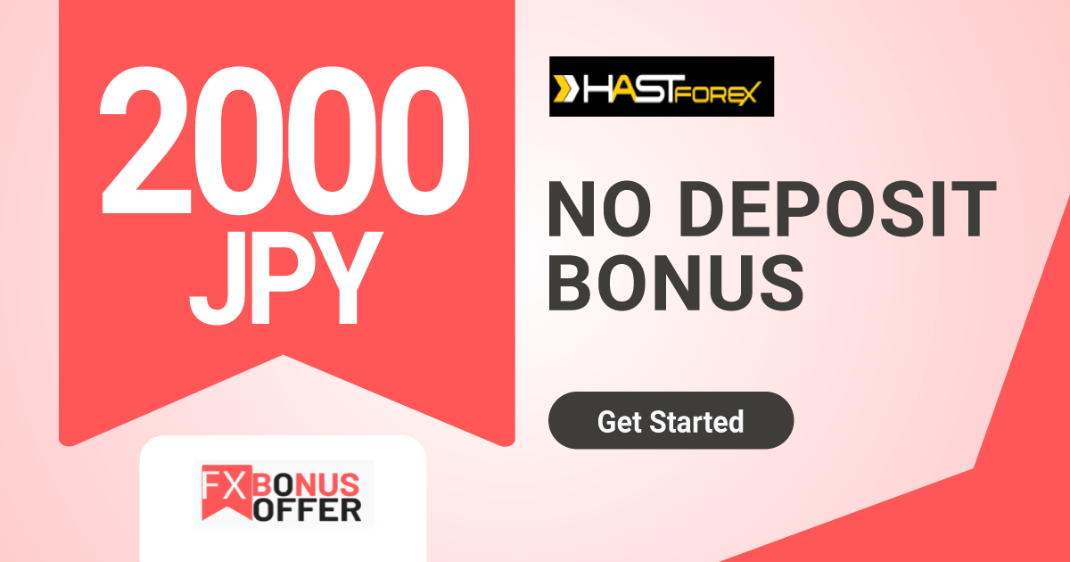 HASTforex 20,000 JPY Welcome Bonus