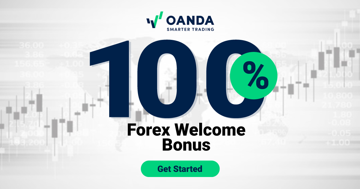 100% Forex Welcome Bonus 2023 - OANDA