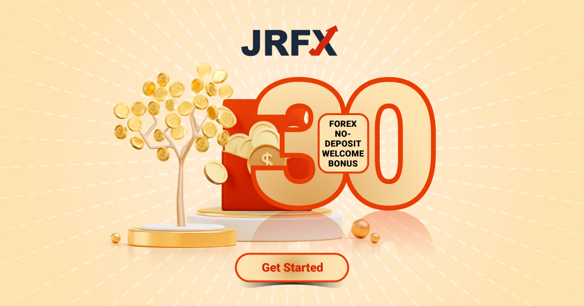 JRFX $30 Forex No Deposit Credit Bonus