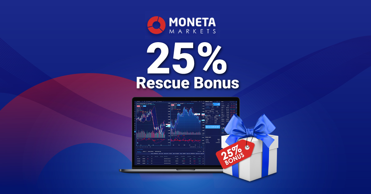 Get 25% Rescue Bonus - moneta market