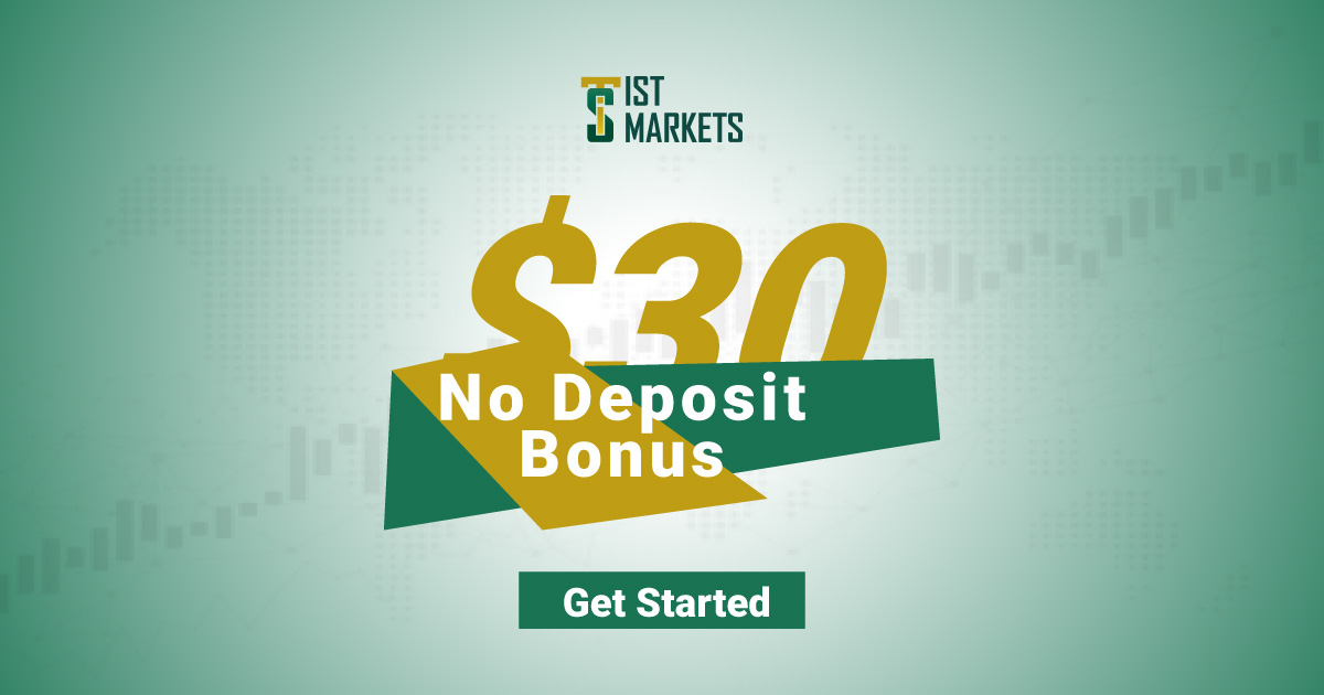30 USD No Deposit Bonus from IST Markets