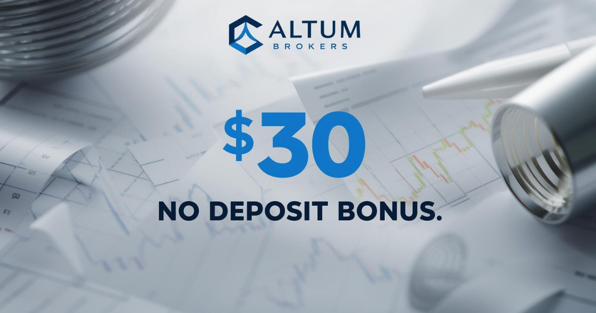 Altum Broker Gives New Traders a $30 No-Deposit Bonus