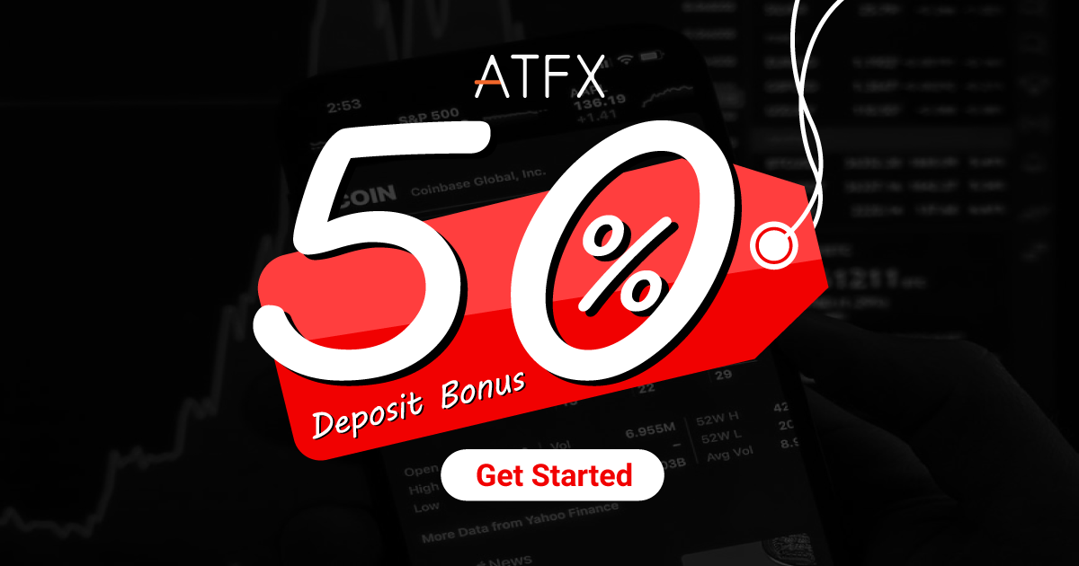 ATFX is running a 50% deposit bonus promotion