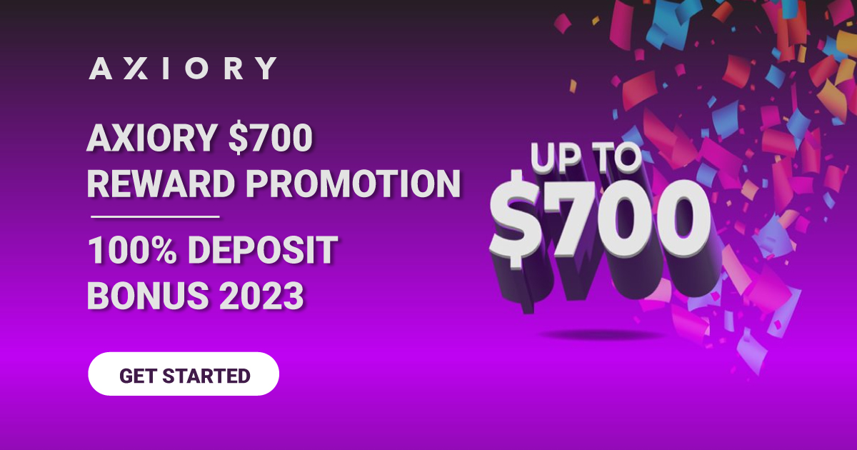 Axiory $700 Reward Promotion, Get 100% Bonus