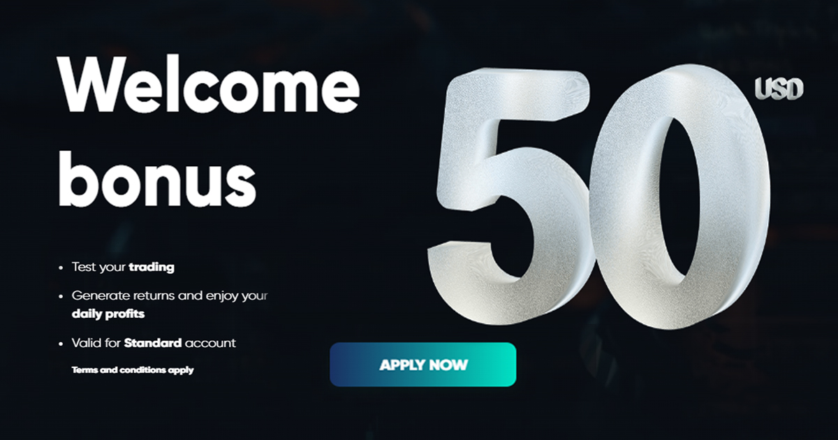 KaiaFX $50 Non-Deposit Welcome Bonus