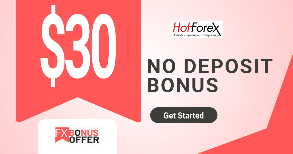 HotForex Free 30 USD Forex No Deposit Bonus