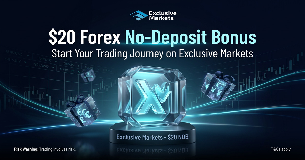Exclusive Markets $20 Forex No Deposit Bonus How It Works