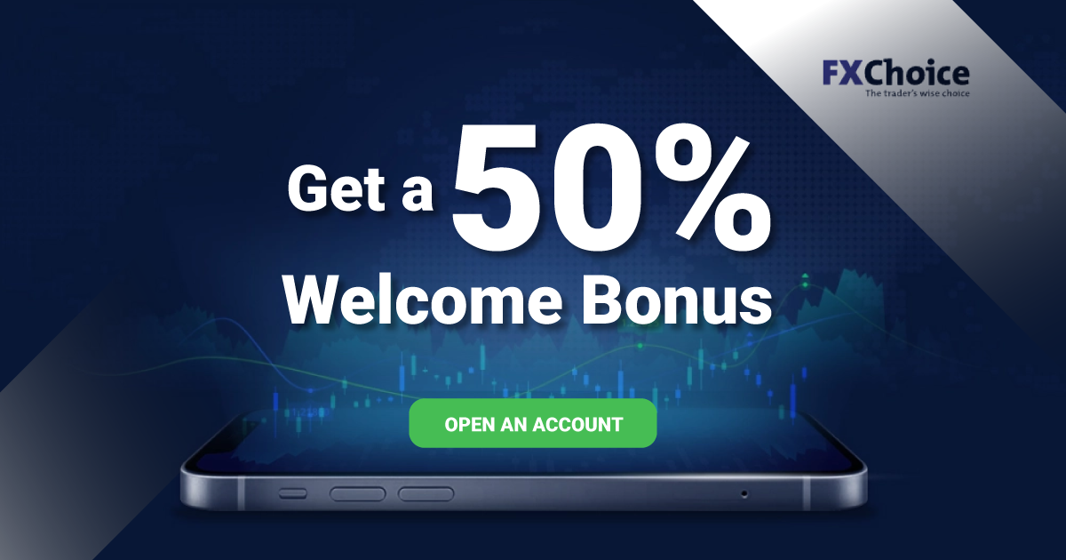 Get a 50% Welcome Bonus Fx choice