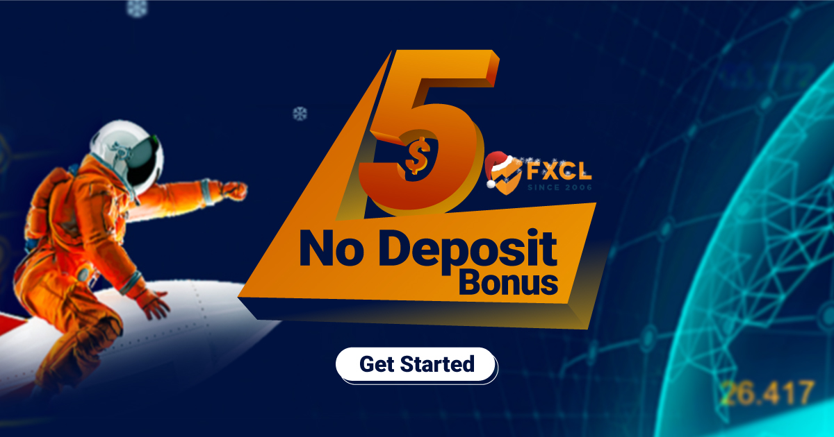 Get $5 Forex No Deposit Bonus - FXCL Markets