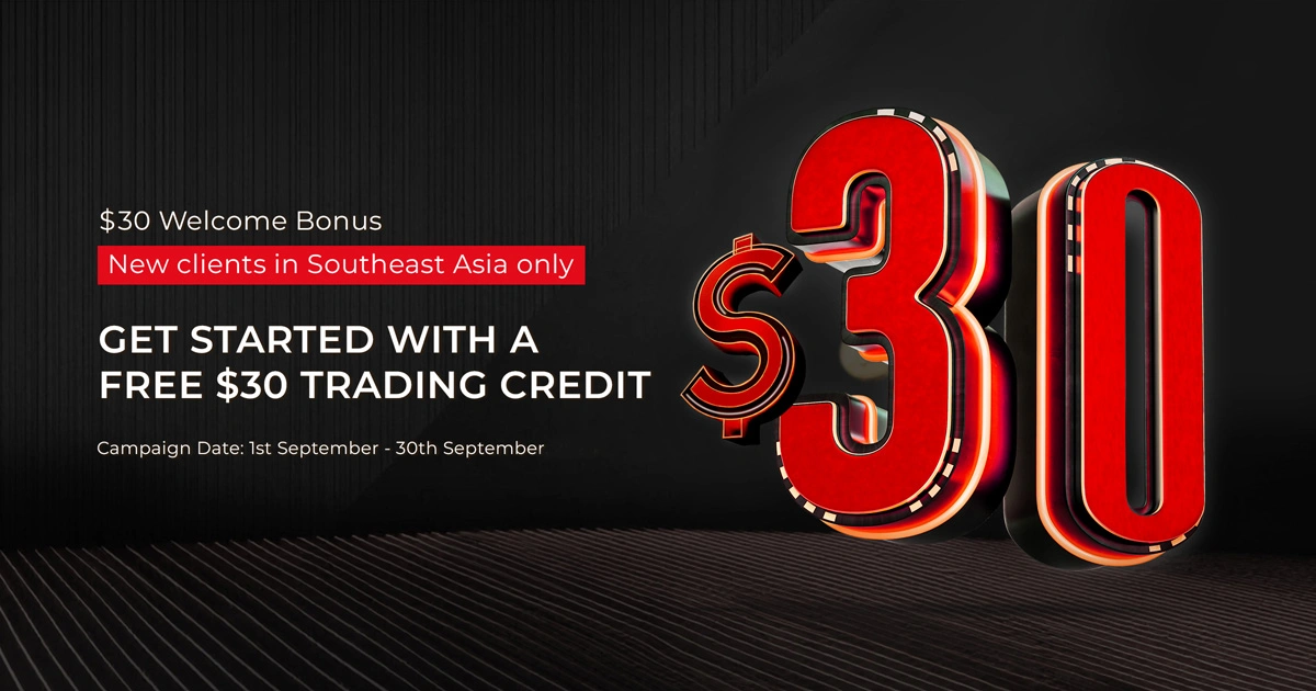 Hantec Financial is offering a $30 Forex Trading Credits Bonus