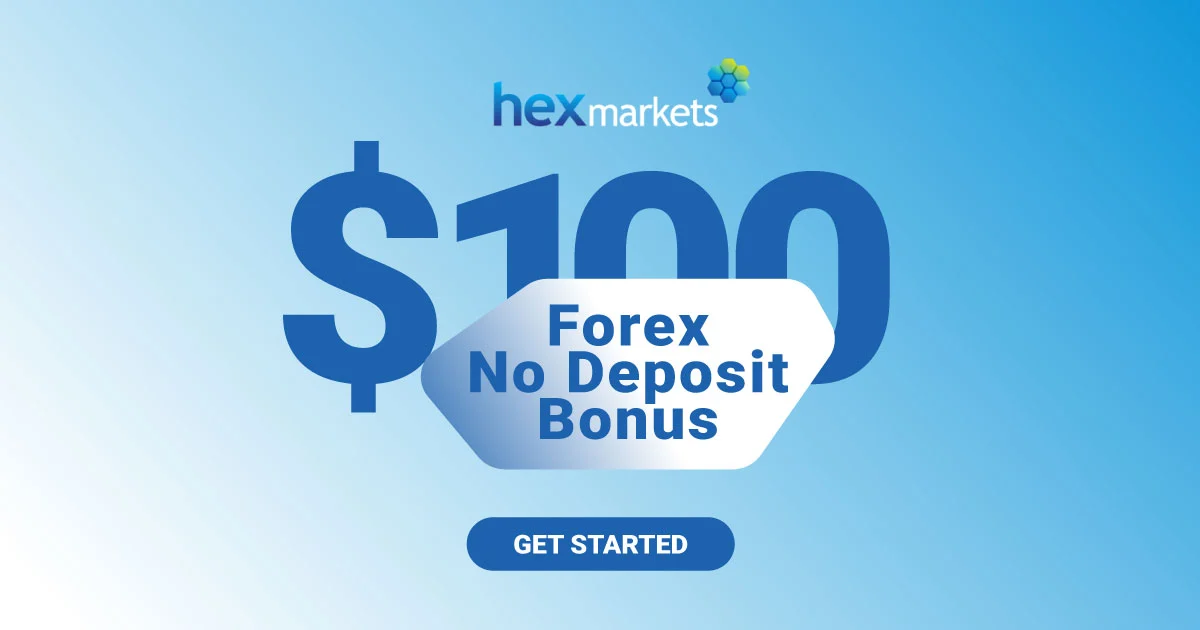 HexMarkets $100 Free Forex No Deposit Bonus