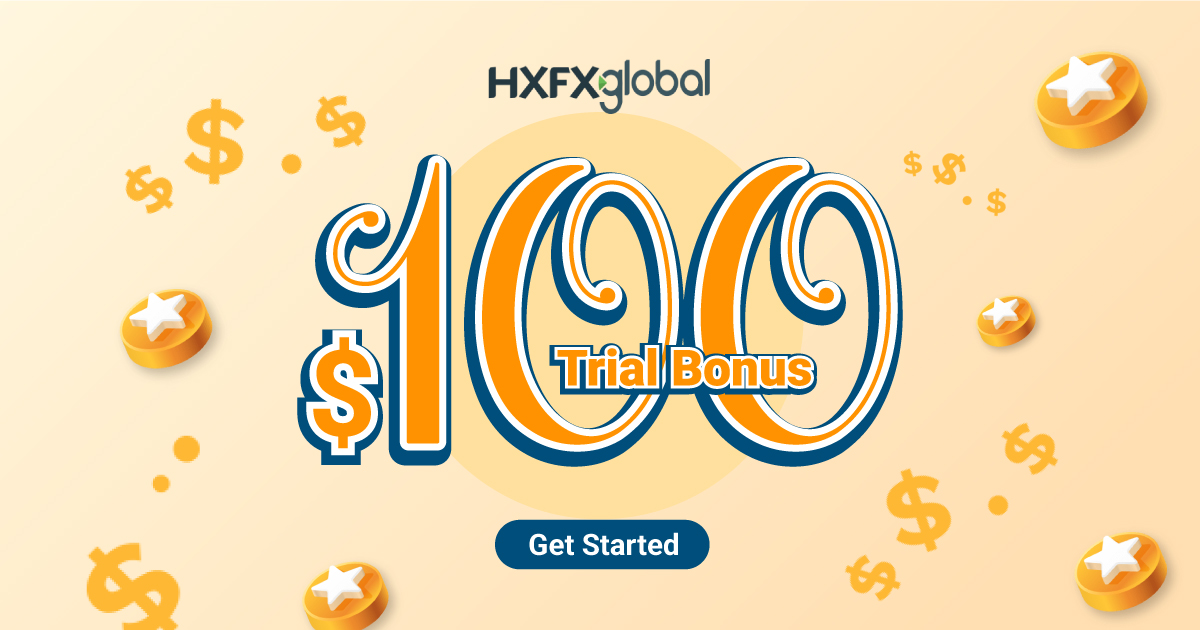 Get $100 Free Trial Bonus - HXFX Global