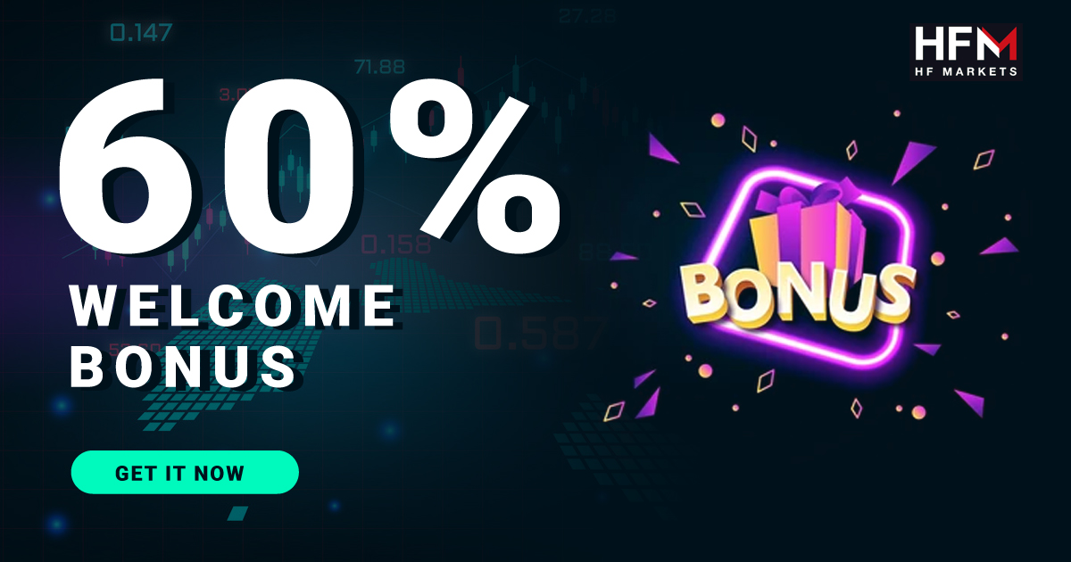 60% Welcome Bonus On HF Markets Ltd