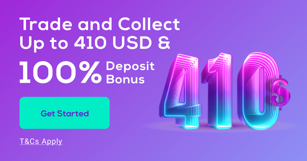 Axiory 410 USD Free Cash Reward Bonus