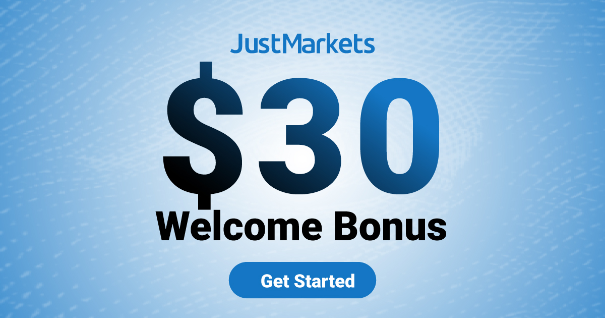 $30 Forex Welcome Bonus by JustMarkets