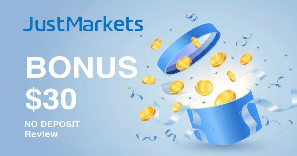 JustMarkets $30 No Deposit Bonus Review Good Offer