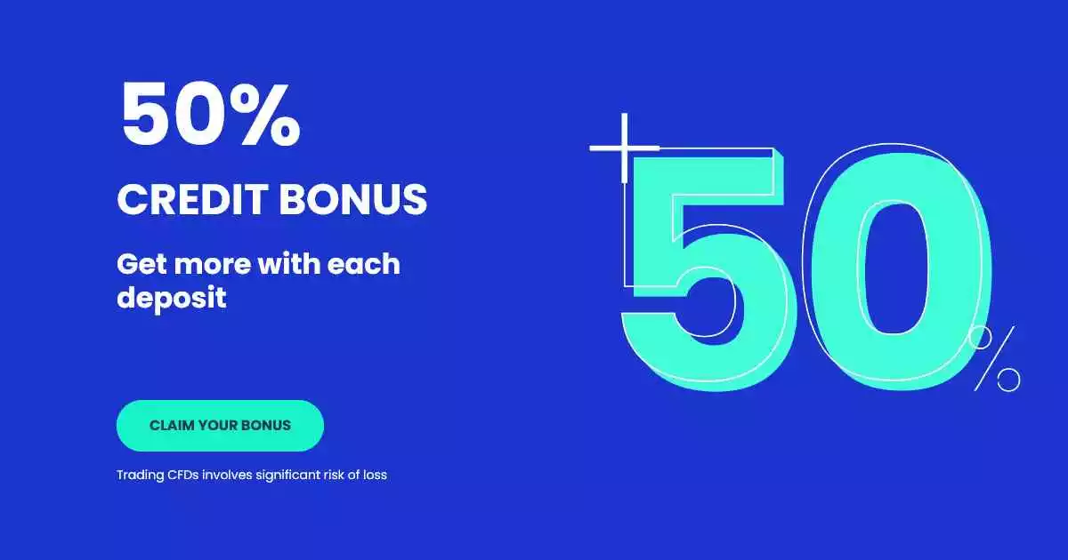 50% Forex Withdrawal-able Credit Bonus at M4Markets