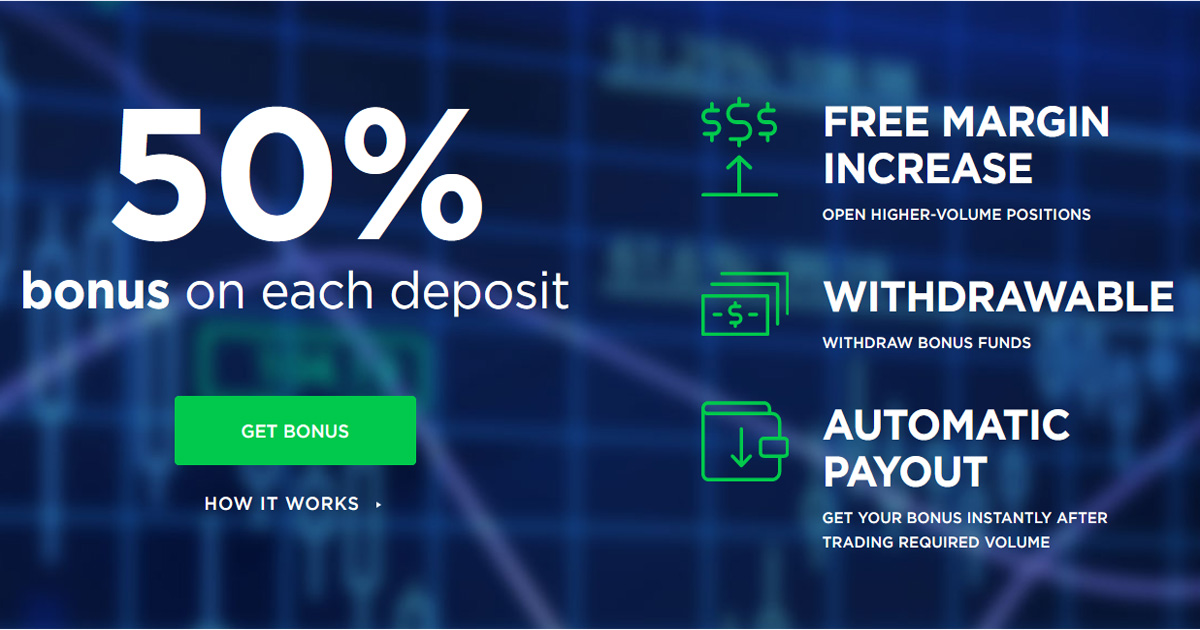 50% Forex Deposit Bonus from OctaFX