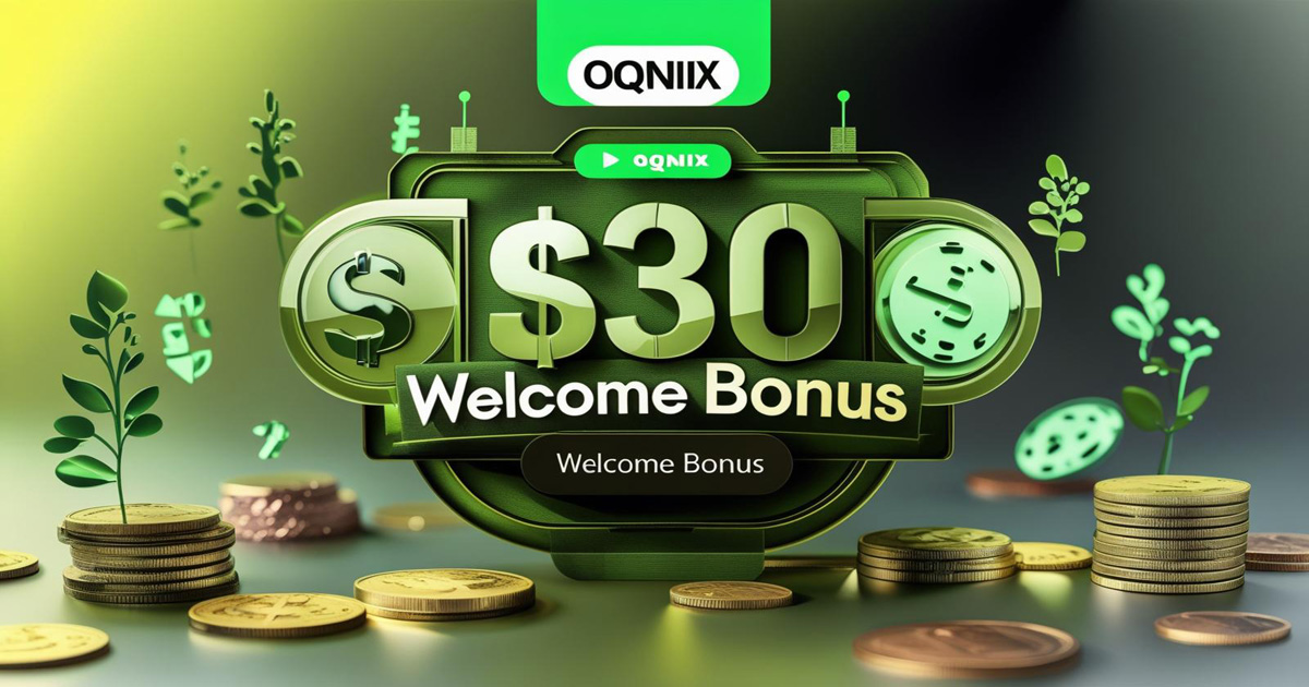 How to Claim Your OQNIX $30 Forex Free Welcome Bonus