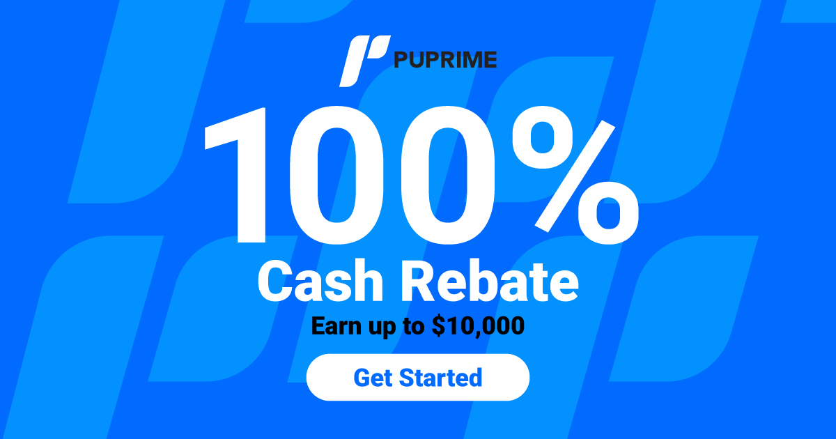100% Cash Rebate from PuPrime