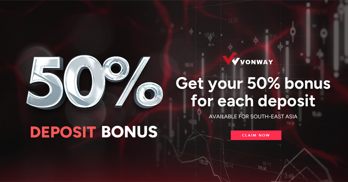 Vonway Forex 50% Forex Deposit Bonus