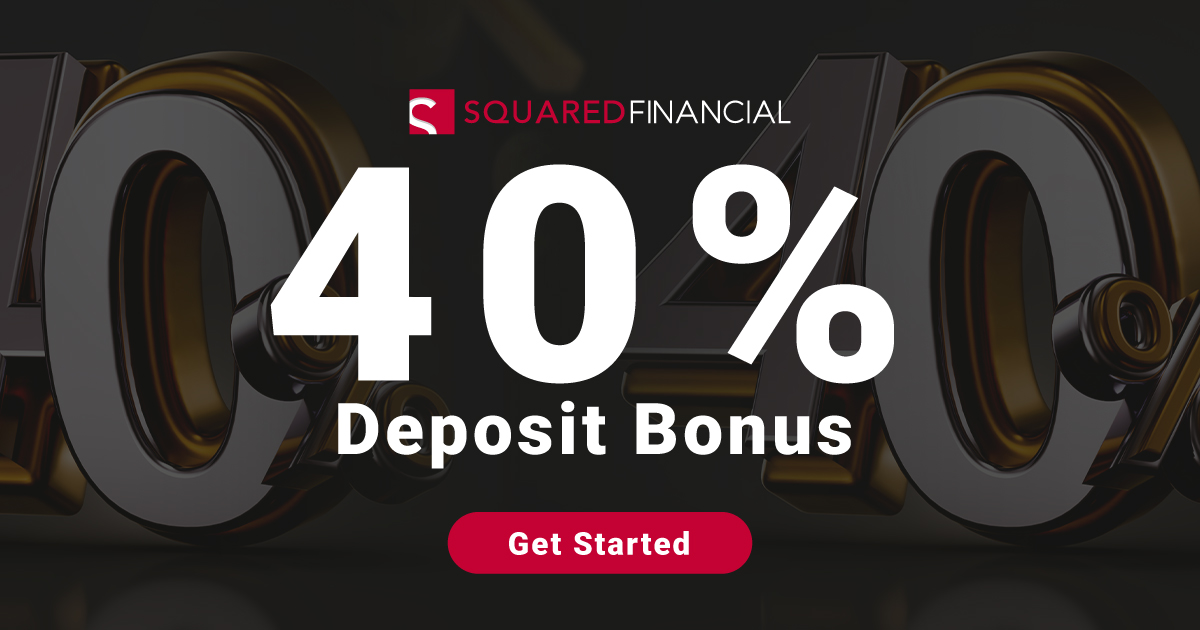 Forex 40% Deposit Bonus Squared Finance