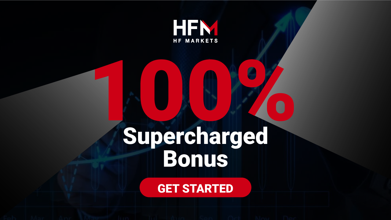 Get 100% Supercharged Bonus - Hf Market