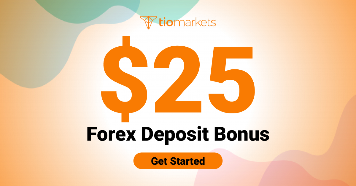 25 USD Forex Deposit Bonus from TIO Markets