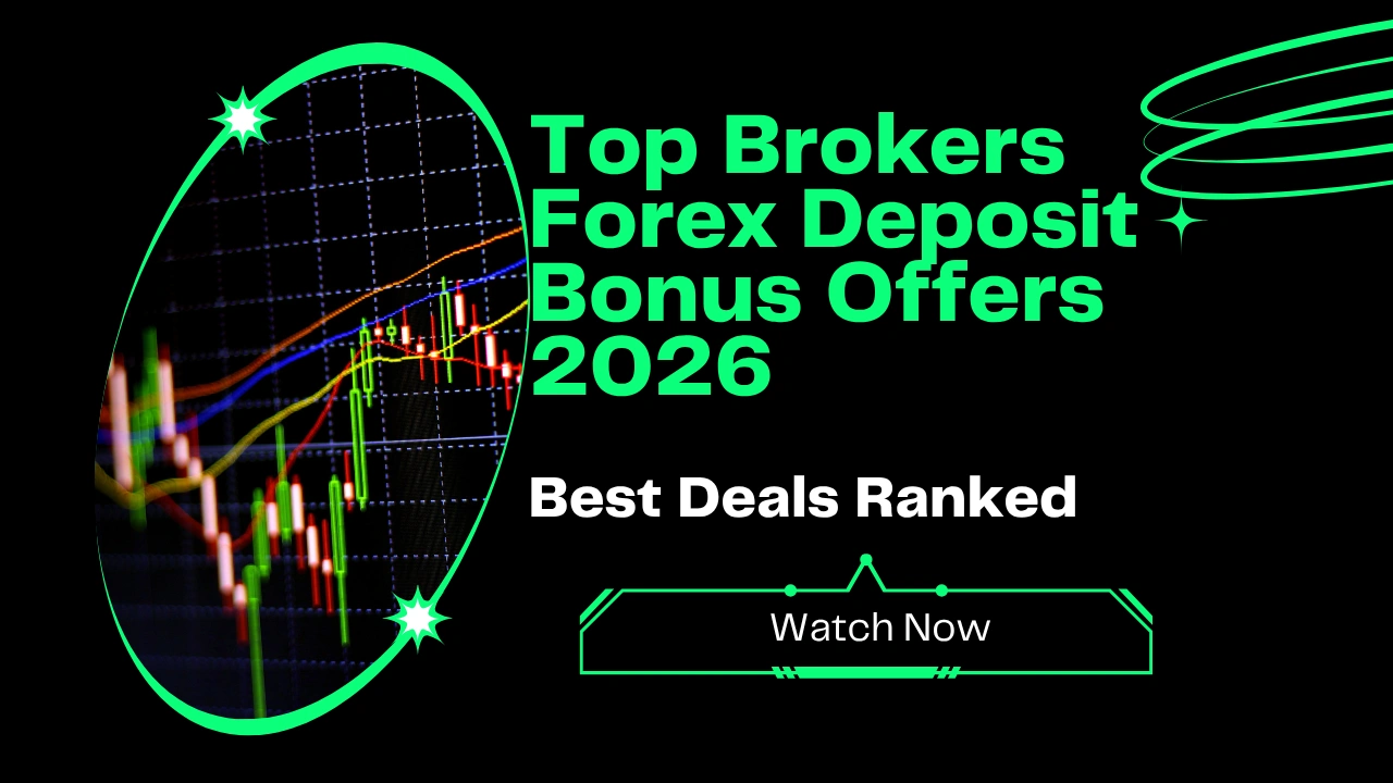 Top Brokers Forex Deposit Bonus Offers 2026 Best Deals