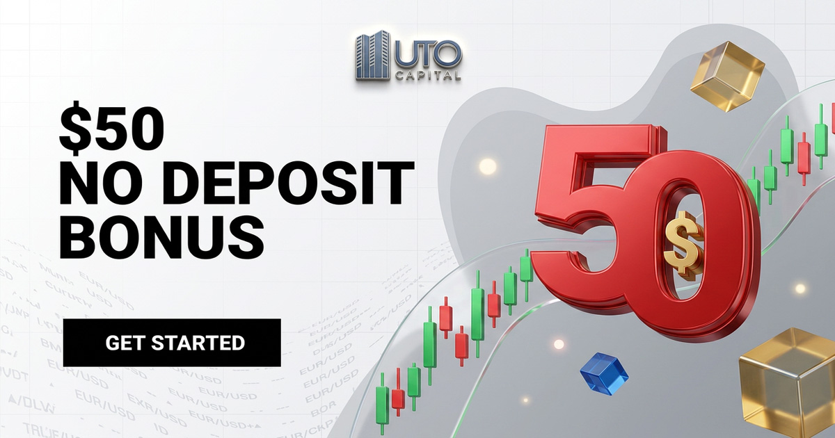 UTO Capital $50 Free No Deposit Forex Bonus for New Traders