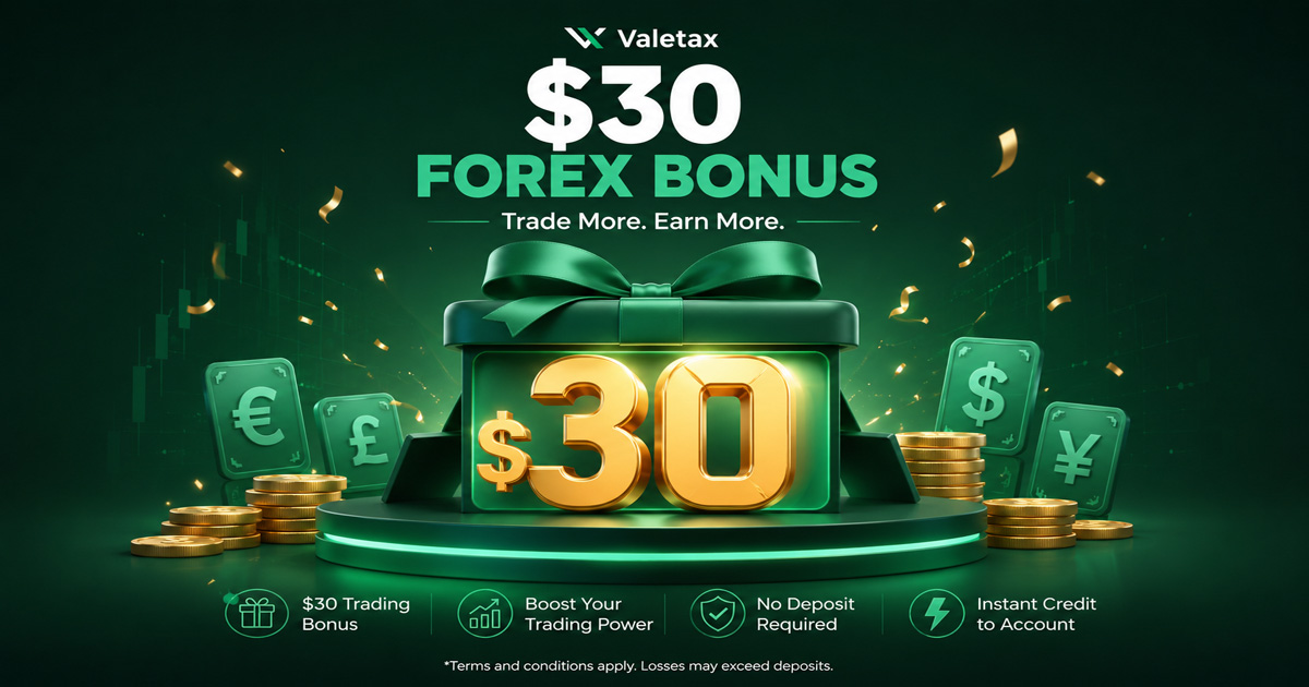 How to Claim the Valtex $30 Free Welcome Bonus