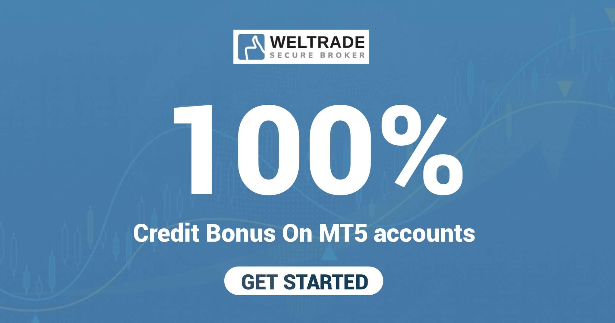 100% Credit Bonus On MT5 Accouns - Weltrade