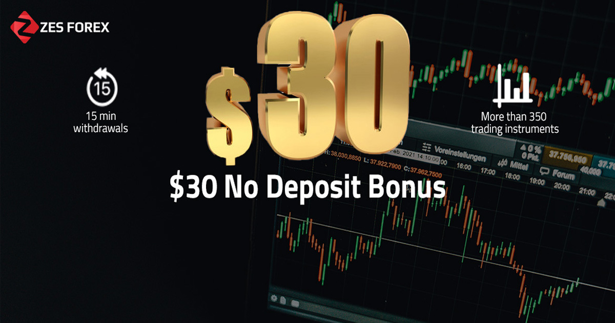Trade with $30 Forex No Deposit Welcome Bonus