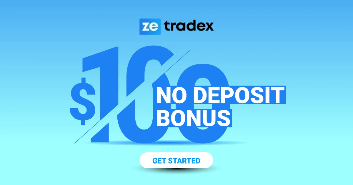 Newly launched Zetradex Broker $100 No Deposit Forex Bonus